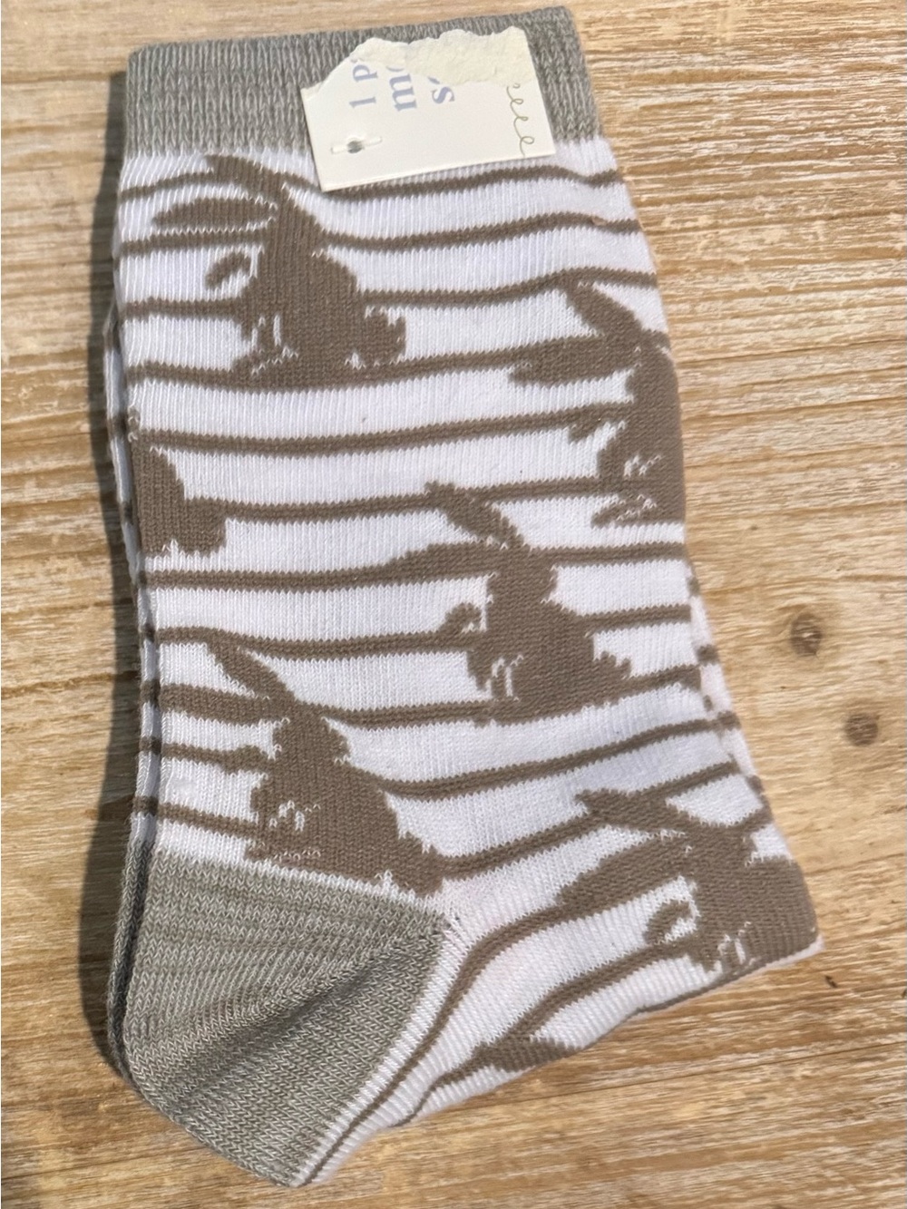Bunny Stripe Ankle Socks